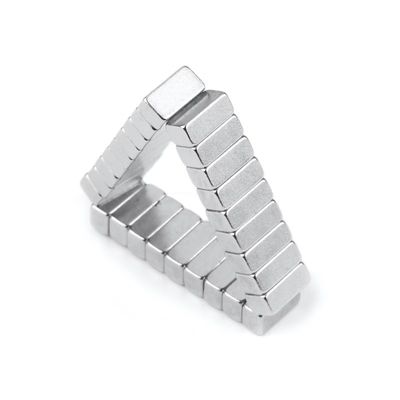80°C Maximale werktemperatuur Ndfeb Magnet Neodymium Magnet Miniblokken voor industriële