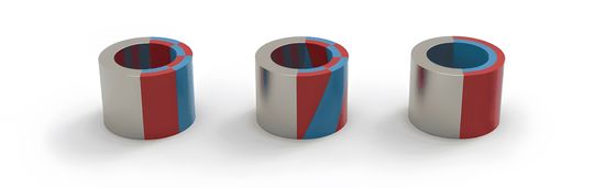Gepersonaliseerde N52 Huge Danone Strong Neodymium Magnet Ring 250mm Diameter gemagnetiseerd