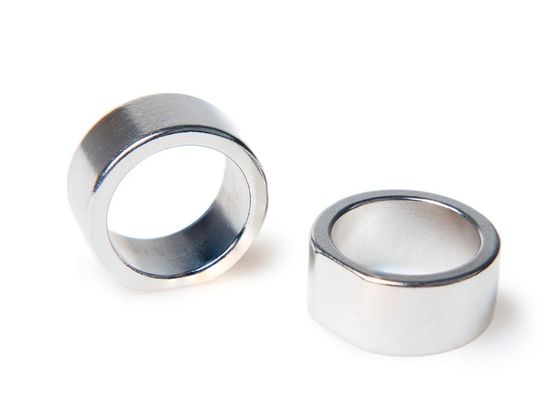 Permanente neodymiummagneet voor op maat gemaakte supersterke meerpolige cilinderronde ring NdFeb