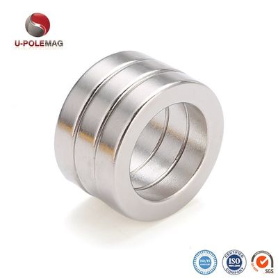 Hoogtemperatuurtoepassingen N52 Neodymium Magnet Ring Op maat gemaakte maat voor snijden