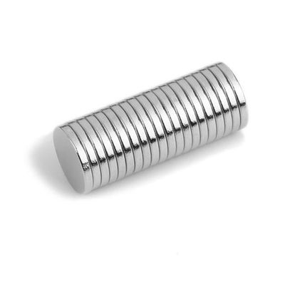 20 jaar Custom Neodymium Disc Magnet 10 mm x 2 mm voor hoge temperatuur toepassingen