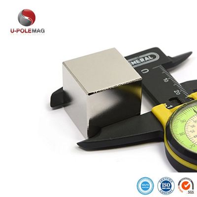 NdFeB-kwaliteit Custom N52 kubusmagneet voor milieubeheersysteem ISO14001 2004