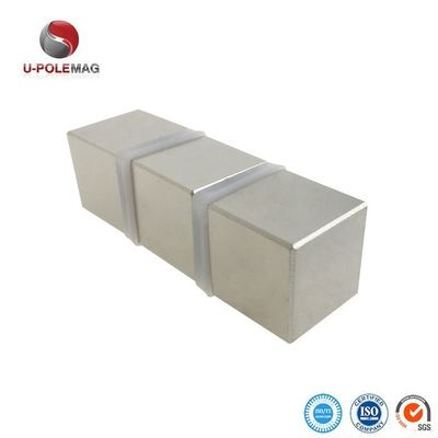NdFeB-kwaliteit Custom N52 kubusmagneet voor milieubeheersysteem ISO14001 2004