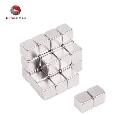 Maximale werktemperatuur 80 graden N35 Kubus Neodymiummagneten Sterke zeldzame aardmagneten