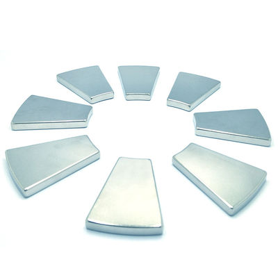 Custom Neodymium Permanent Wedge Tapered Magnet met /-0.05mm Tolerantie en Grootte