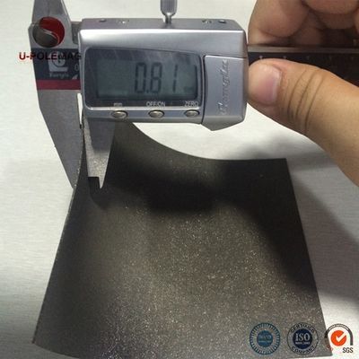 80°C Sterkste flexibele rubber NdFeB Neodymium Magnetische plaat Tolerantie ± 10% A4 Grootte