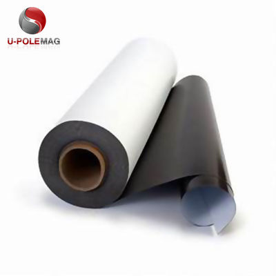 Rubber Magnet Roll Wit PVC/permanente magnetische plaatrol/magnetisch rollenmateriaal
