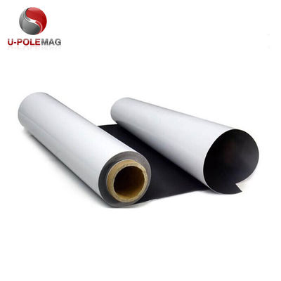 Rubber Magnet Roll Wit PVC/permanente magnetische plaatrol/magnetisch rollenmateriaal