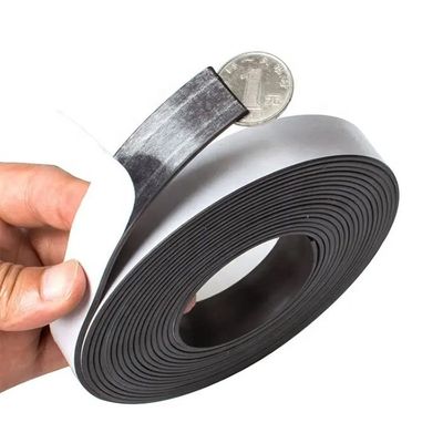 Flexible rubber magnetic tape for AGV Guiding 50mm N/S Pole Isotrope/Anisotrope