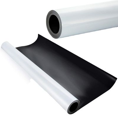 Proefstuk Isotrope rubbermagneet Flexibel witbordplaat Droogwistrol PVC Zwart Proefstuk