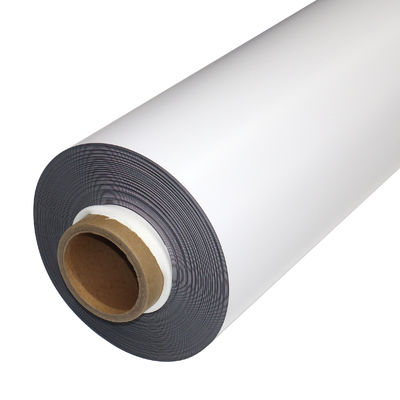 Rubber Magnet Composite White PVC/Magnetic Sheet Roll voor veelzijdige toepassingen