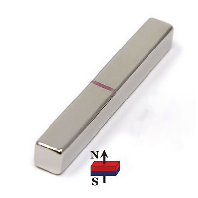 Permanente Neodymiumstaafmagneten Zeldzame aardmagneten NdFeB-magneten Dubbelzijdig 35 x 20 x 5 mm