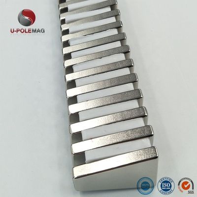 Gepersonaliseerde grootte N48 Neodymium trapeziummagneet voor temperatuur vibrator windgenerator