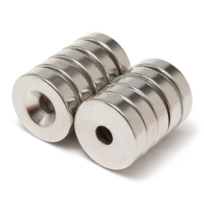 Industriële en wetenschappelijke N40 Neodymium-ringmagneet met gathoudende magneet