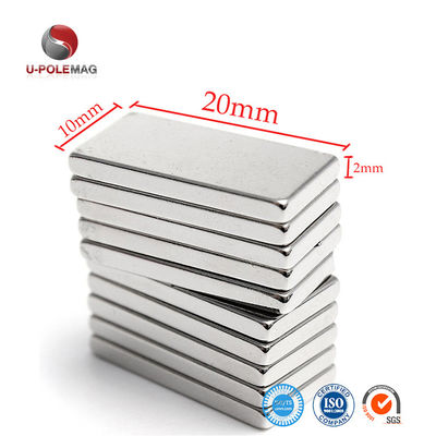 Nickel gecoat N52 High Br Neodymium Magnet Rectangular Shape Super Power NdFeB Block Magneten