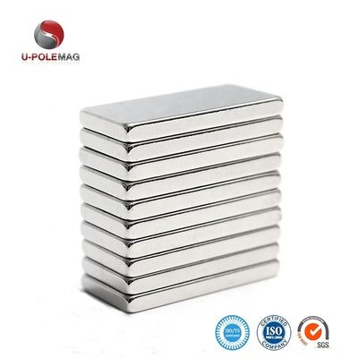 Nickel gecoat N52 High Br Neodymium Magnet Rectangular Shape Super Power NdFeB Block Magneten