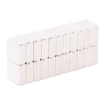 Permanent Neodymiummagneetblok 10 mm voor sterke rechthoekige NdFeB zeldzame aardmagneten