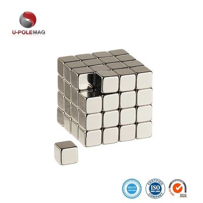 ±1% Tolerantie N35 N52 5mm Kubus Neodymium Magnet 1,14KG Trek met ISO9001 2000 systeem