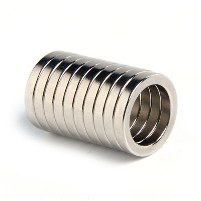 Industrie N52 NdFeB-magneet met gatenring Neodymiummagneet Tolerantie ±0,05 Permanent