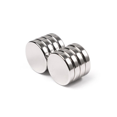 Disc Neodymium Magnet NdFeB Magnet Support Aanpassing Industriële magneetcoating Ni N52