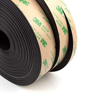 Flexible Neodymium Magnet Tape 30x1,5 mm met permanente lijm en snijservice