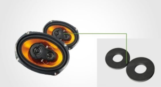 Persoonlijke Y35 Ferriet Magnet Diametrisch gemagnetiseerde Ring voor professionele luidspreker