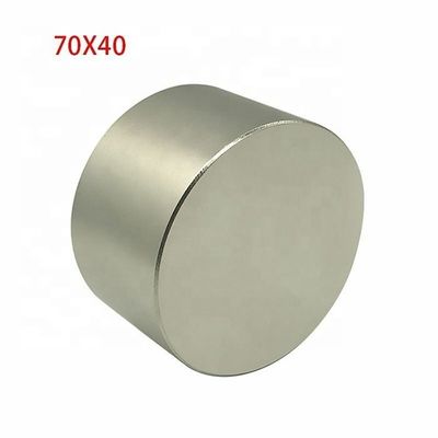 Permanente neodymiumcilindermagneet N45 N52 D70x40mm Supersterke magneet voor machines