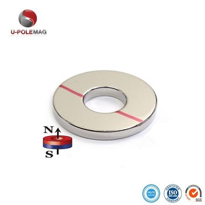 Nickel-neodymium-magneetring voor audiospreker systeem ISO9001 2000 Tolerantie ±0,05 mm