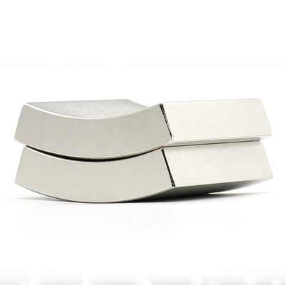 Industriële magneet Precise Tolerance /-0.05mm Super Strong Arc Shape Permanent Neodymium Electric Motor Magnet