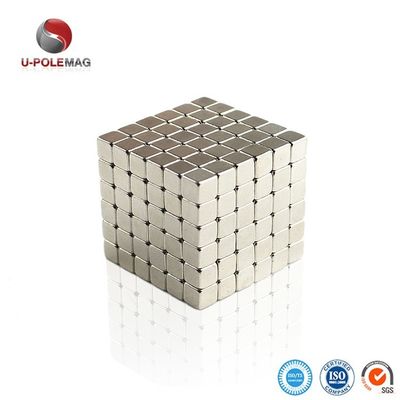 ISO14001 2004 NdFeB-kwaliteit Custom N52 kubusmagneet Zeldzame aard Permanente neodymimagneet