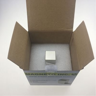 ISO14001 2004 NdFeB-kwaliteit Custom N52 kubusmagneet Zeldzame aard Permanente neodymimagneet