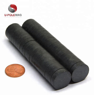 Y30 Ronde sterke cirkel keramische ferrietmagneet met max. werktemperatuur 1-40-250 °C