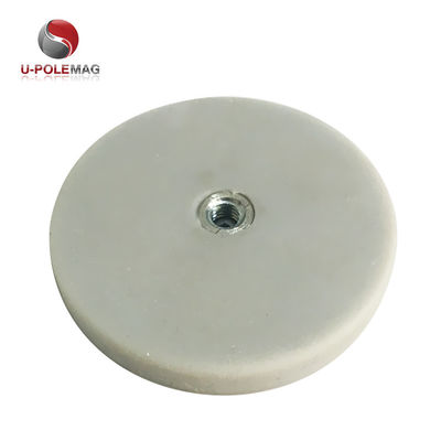 Rubbercoated N42 Neodymium Disc Magnet voor onderdelen en onderdelen van industriële machines