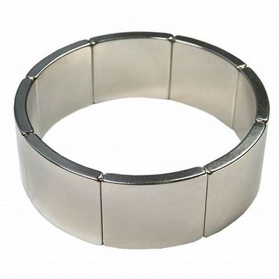 Persoonlijke tolerantie N50 boogsegment Neodymium Permanente Magneet voor windturbine
