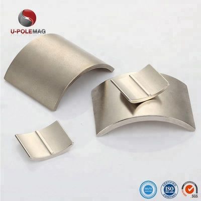 45SH Arc Permanent Magnet voor DC Motor Parts Customization Segment Neodymium Magnet