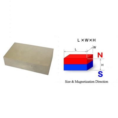 Hoogtemperatuur tot 350°C Op maat gemaakte Samarium Cobalt Magnet met Tolerantie ±1mm