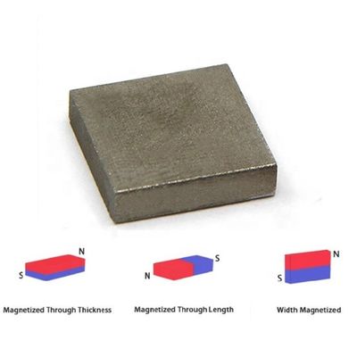 Hoogtemperatuur tot 350°C Op maat gemaakte Samarium Cobalt Magnet met Tolerantie ±1mm