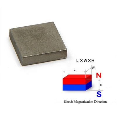 Hoogtemperatuur tot 350°C Op maat gemaakte Samarium Cobalt Magnet met Tolerantie ±1mm